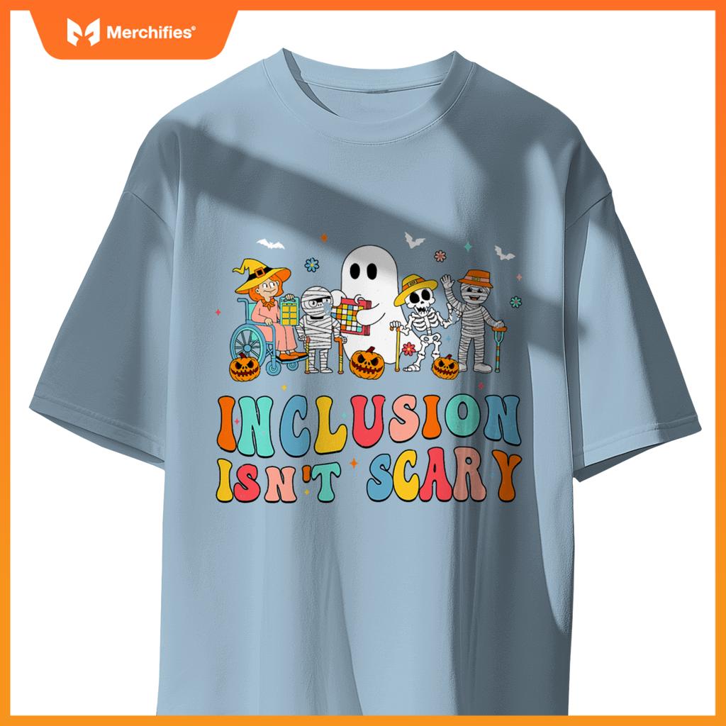 Inclusion isnt scary slp halloween sped teacher ghost mummy