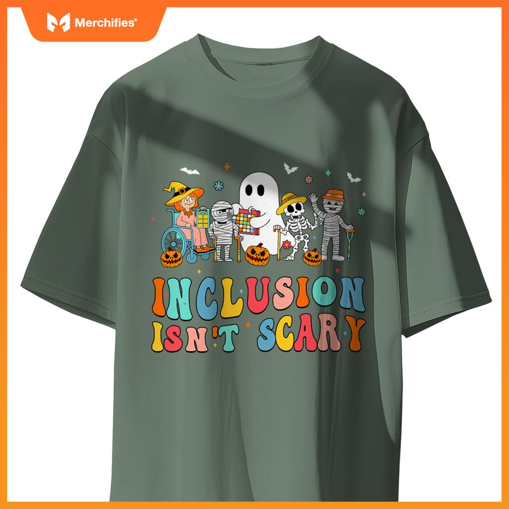 Inclusion isnt scary slp halloween sped teacher ghost mummy