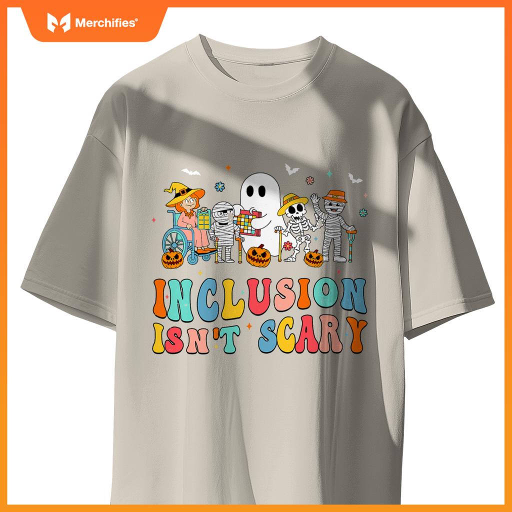 Inclusion isnt scary slp halloween sped teacher ghost mummy