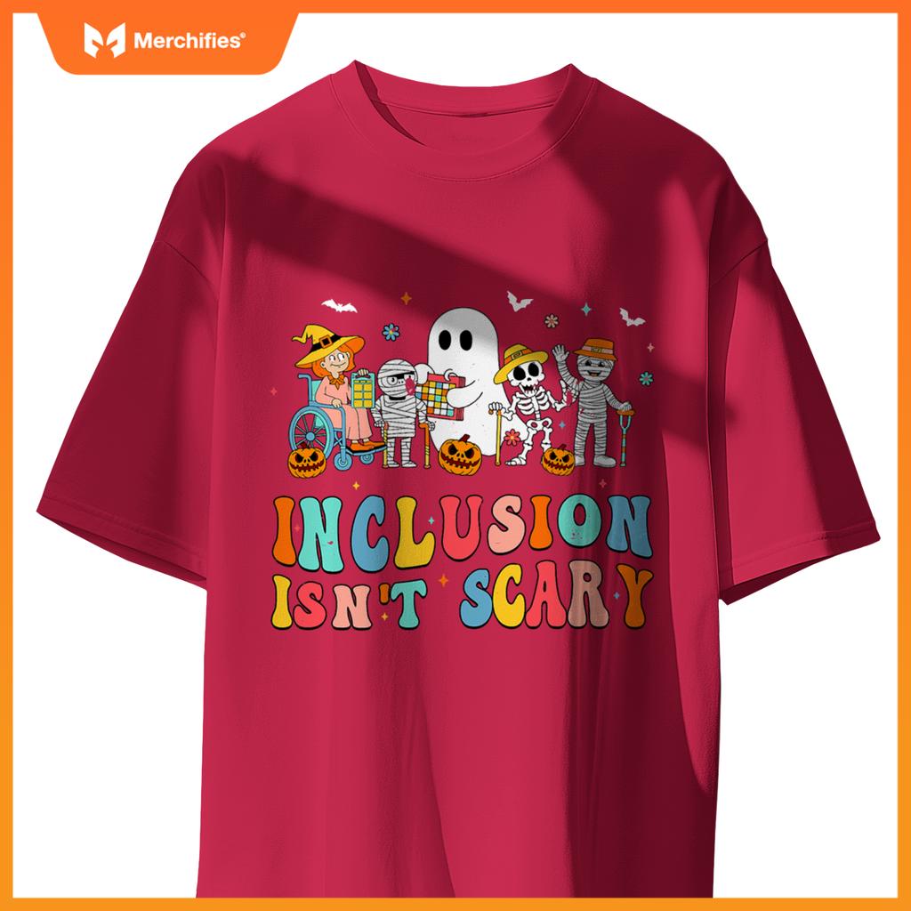 Inclusion isnt scary slp halloween sped teacher ghost mummy