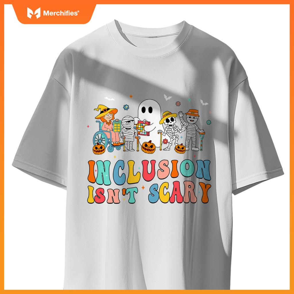 Inclusion isnt scary slp halloween sped teacher ghost mummy