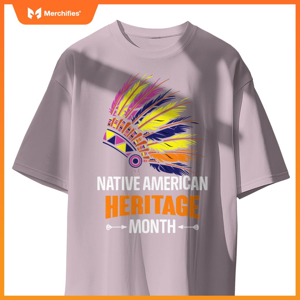 Indigenous Peoples Day Native American Heritage Head T-Shirt