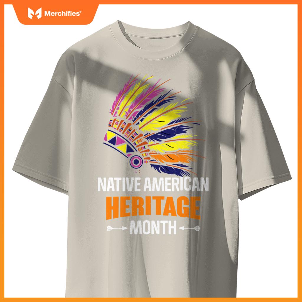 Indigenous Peoples Day Native American Heritage Head T-Shirt