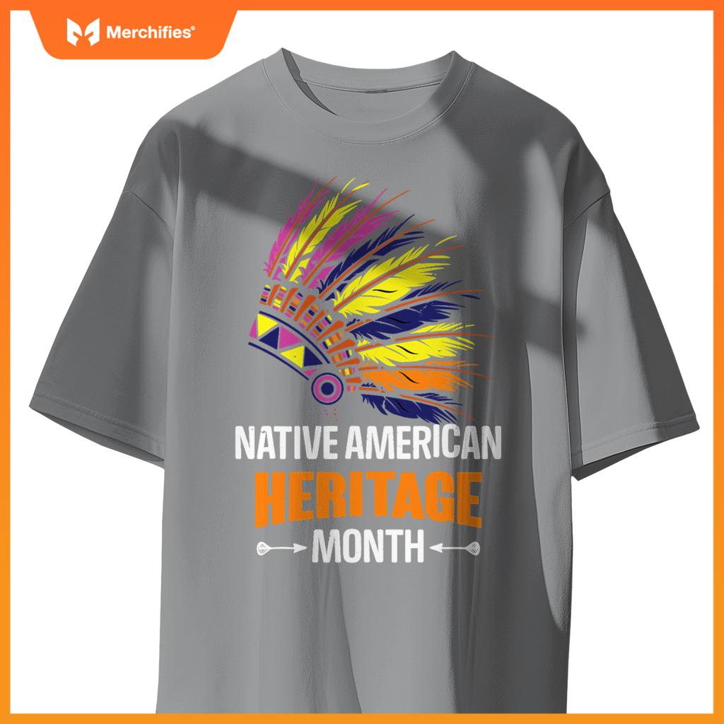 Indigenous Peoples Day Native American Heritage Head T-Shirt