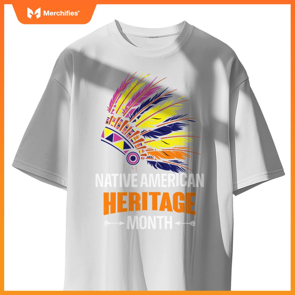 Indigenous Peoples Day Native American Heritage Head T-Shirt