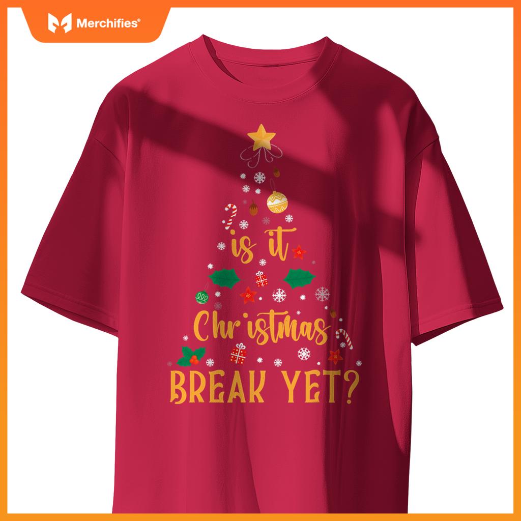 Is it christmas break yet  christmas teacher xmas tree