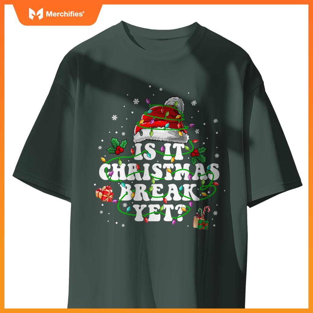 Is it christmas break yet  teacher christmas women