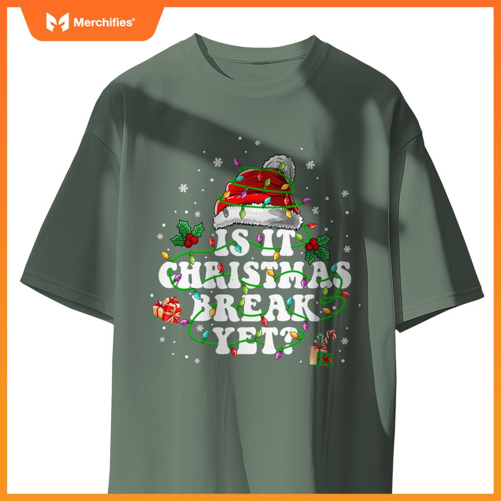 Is it christmas break yet  teacher christmas women