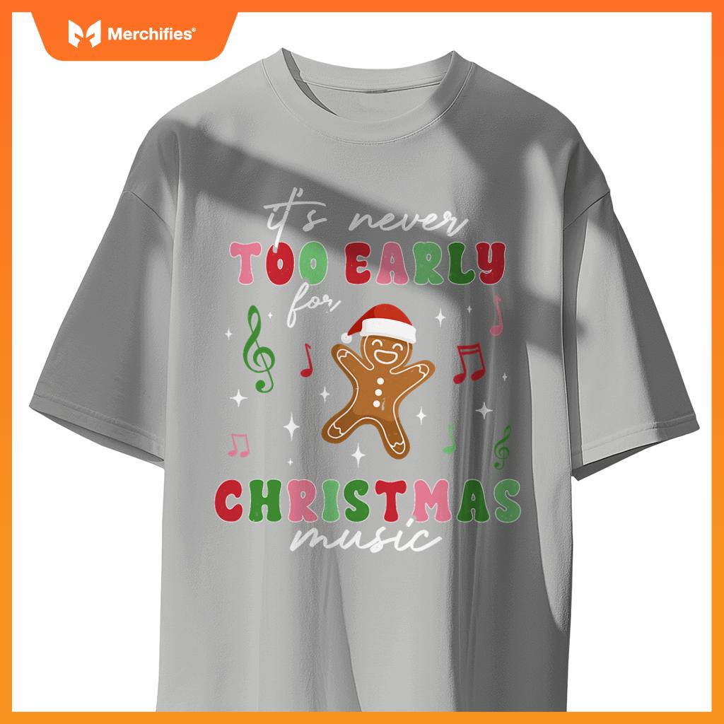 Its never too early  christmas music music teacher cookie