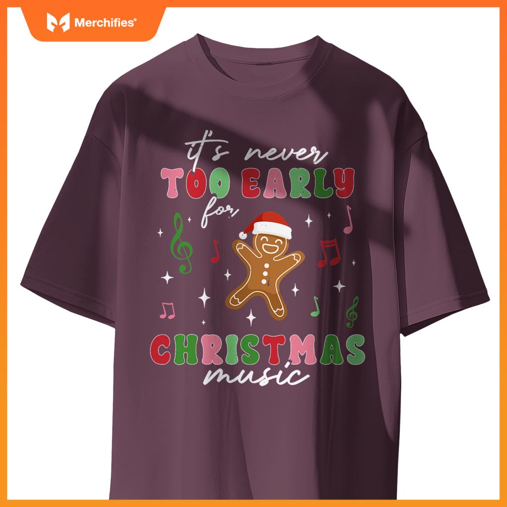 Its never too early  christmas music music teacher cookie