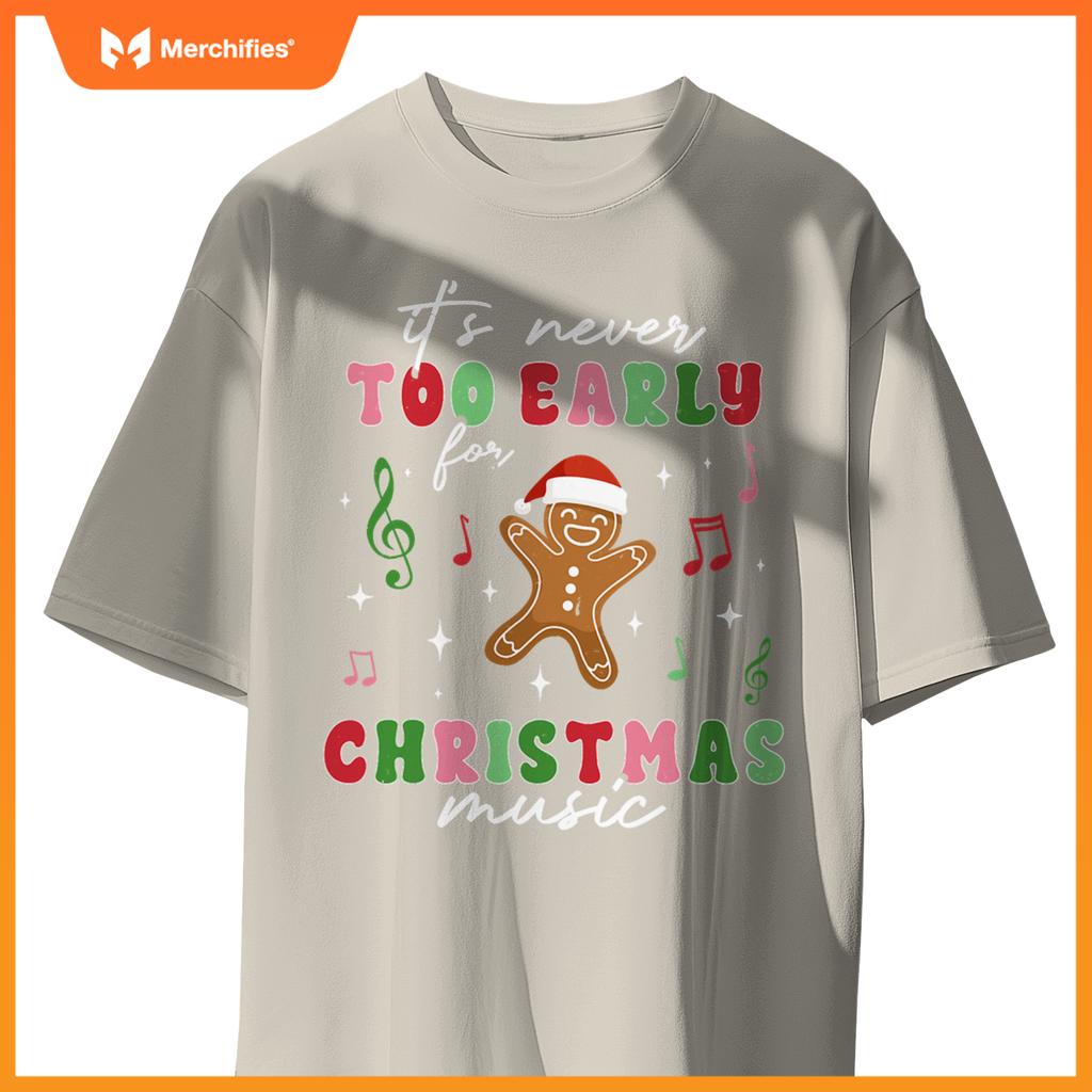 Its never too early  christmas music music teacher cookie