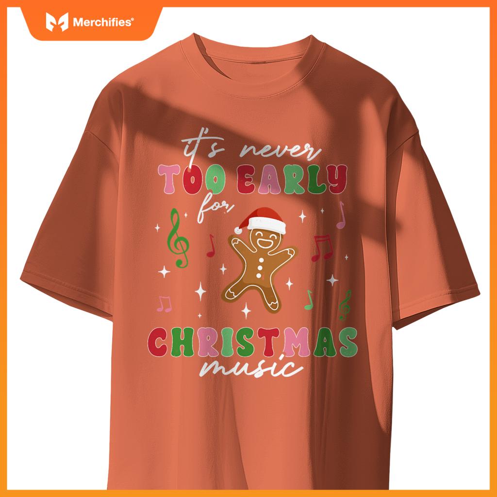 Its never too early  christmas music music teacher cookie
