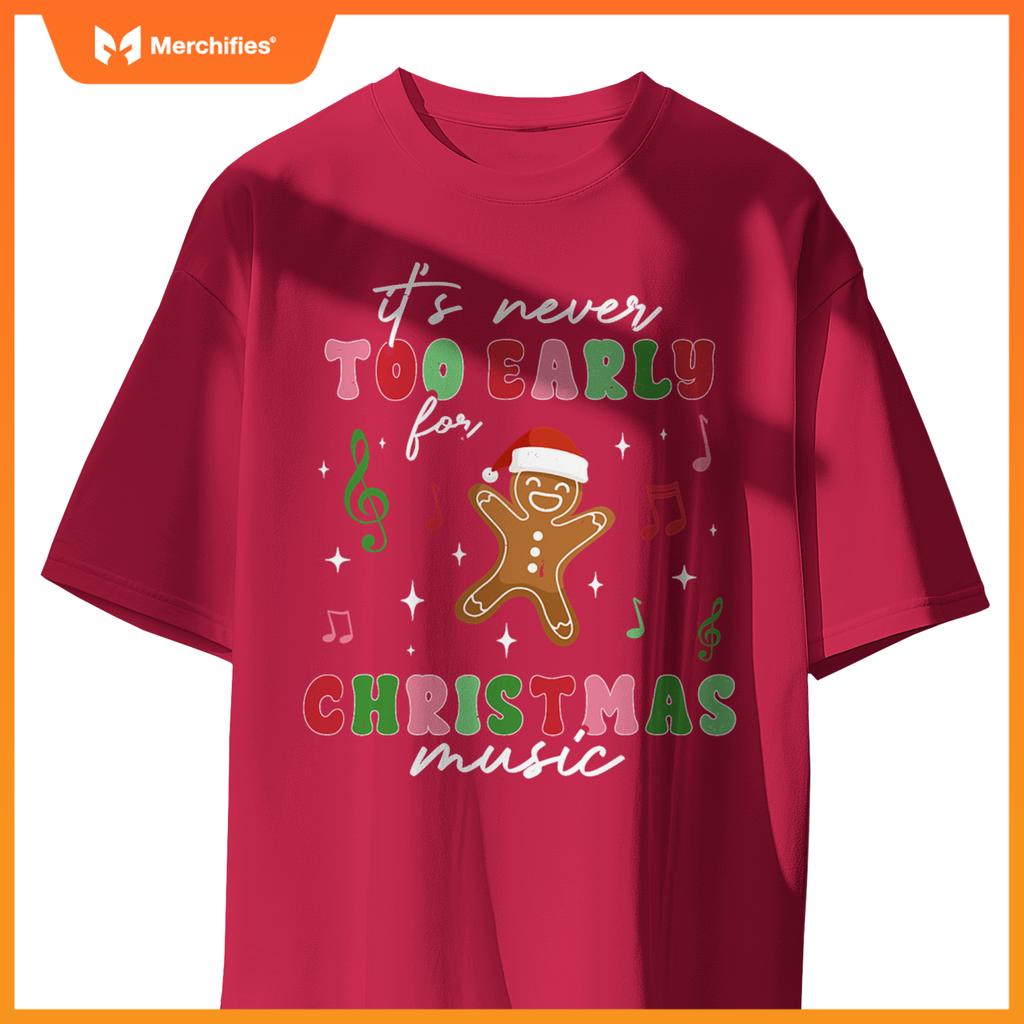 Its never too early  christmas music music teacher cookie