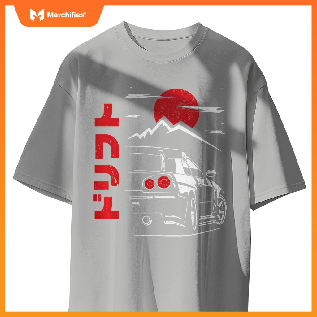 Jdm Tokyo Japan Drift Race Car Tuning Graphic T-Shirt