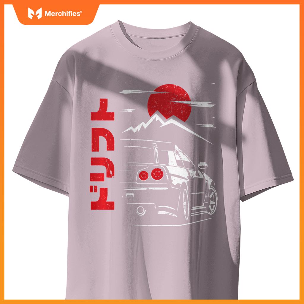 Jdm Tokyo Japan Drift Race Car Tuning Graphic T-Shirt