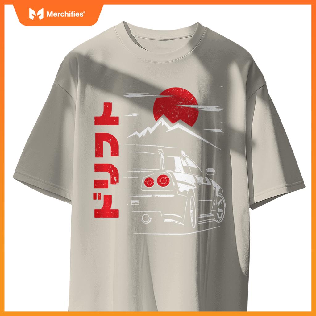 Jdm Tokyo Japan Drift Race Car Tuning Graphic T-Shirt