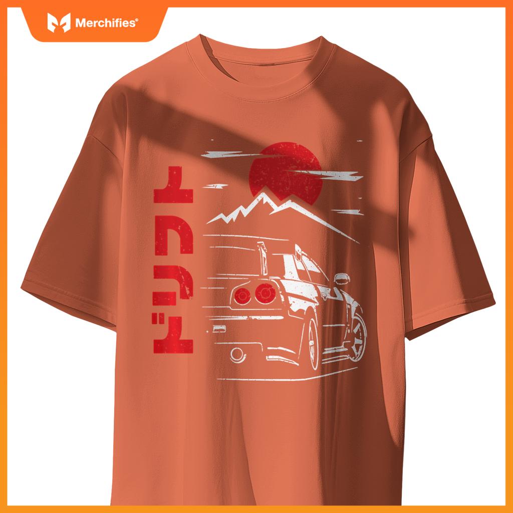 Jdm Tokyo Japan Drift Race Car Tuning Graphic T-Shirt