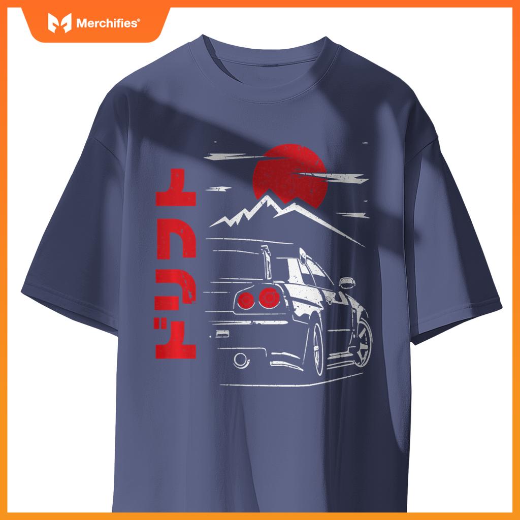 Jdm Tokyo Japan Drift Race Car Tuning Graphic T-Shirt