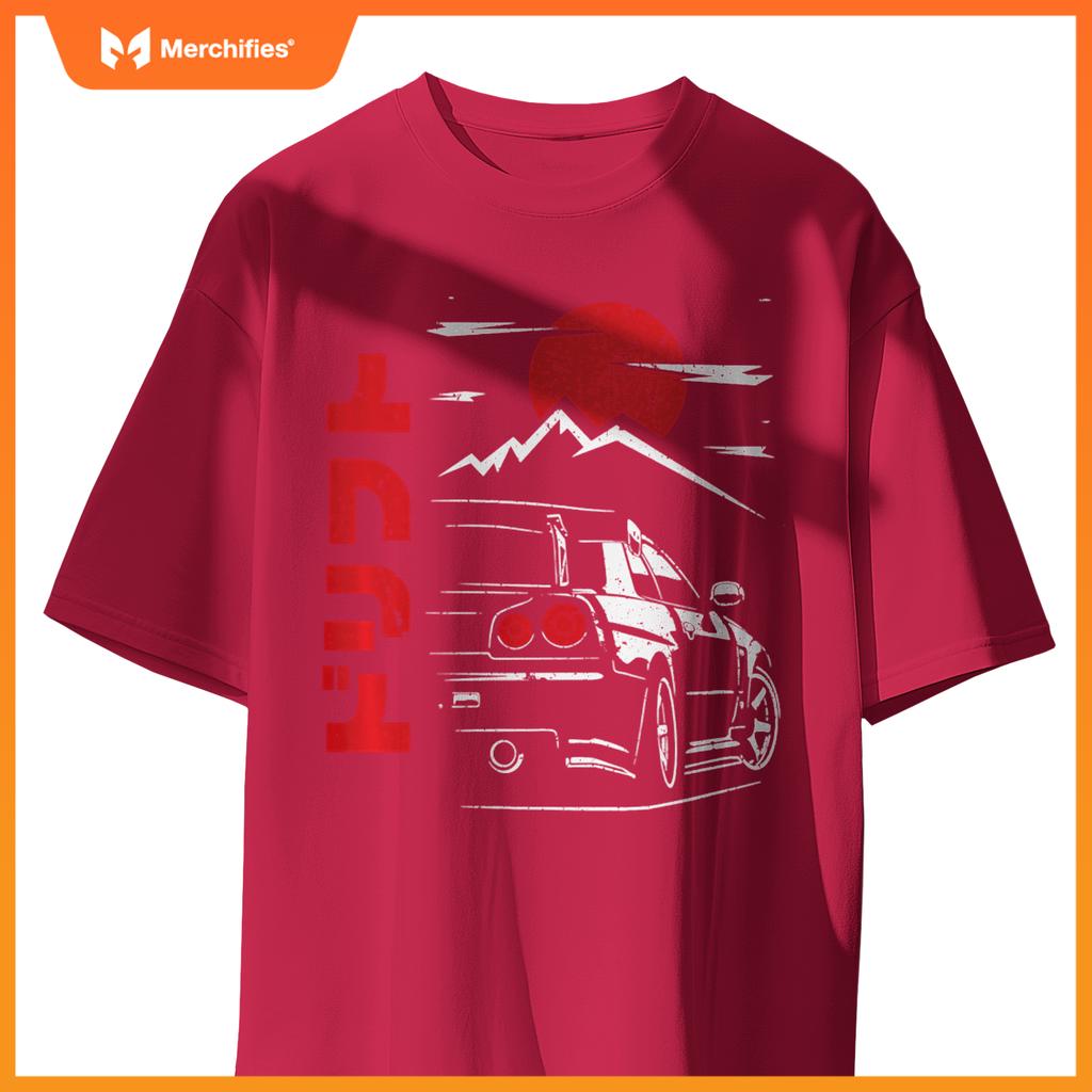 Jdm Tokyo Japan Drift Race Car Tuning Graphic T-Shirt