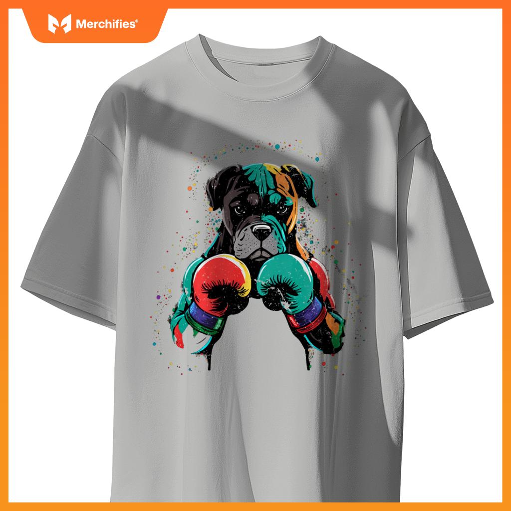 Kickboxing Or Boxing Boxer Dog T-Shirt