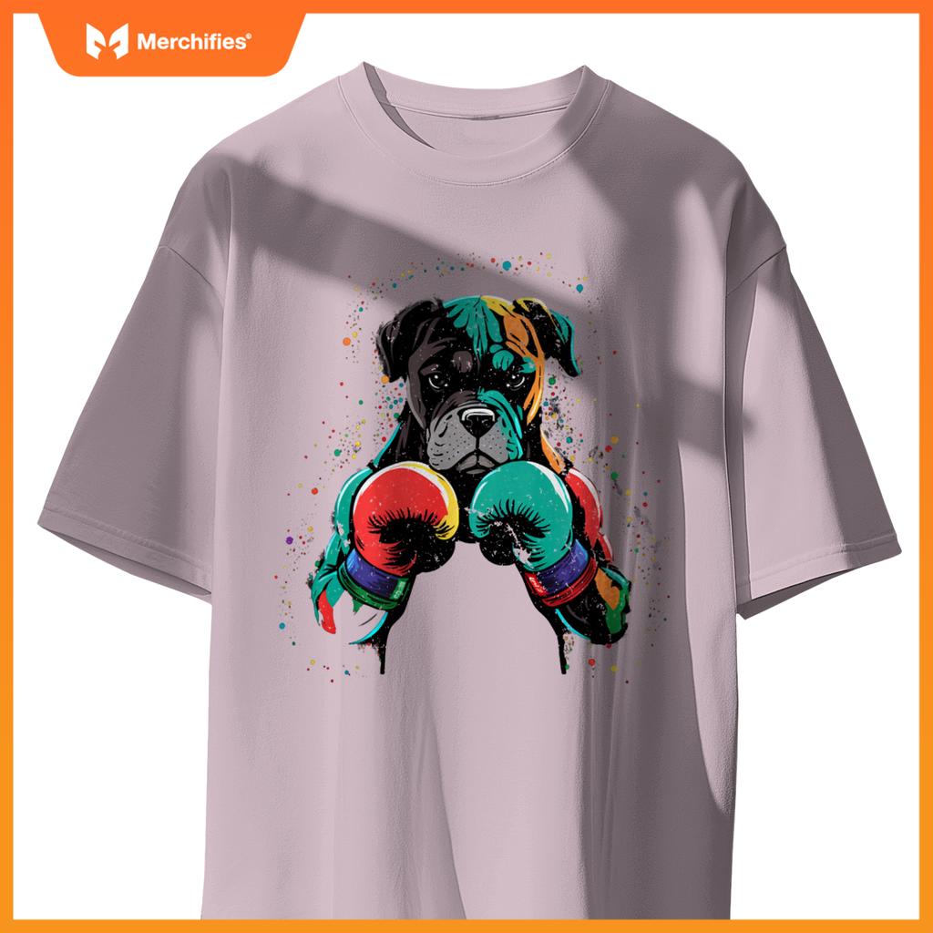 Kickboxing Or Boxing Boxer Dog T-Shirt