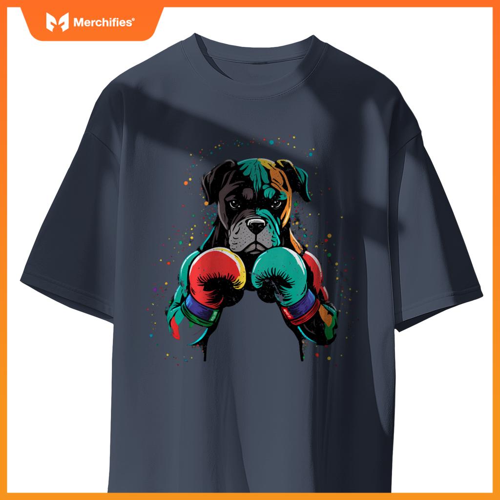 Kickboxing Or Boxing Boxer Dog T-Shirt