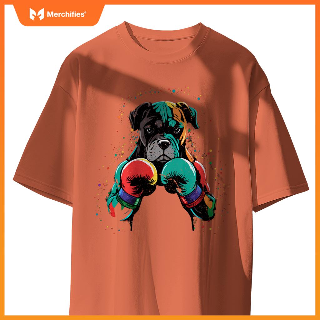 Kickboxing Or Boxing Boxer Dog T-Shirt