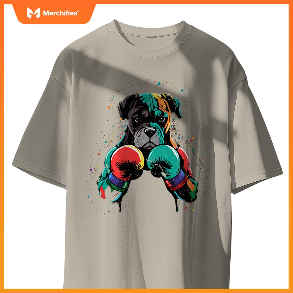 Kickboxing Or Boxing Boxer Dog T-Shirt