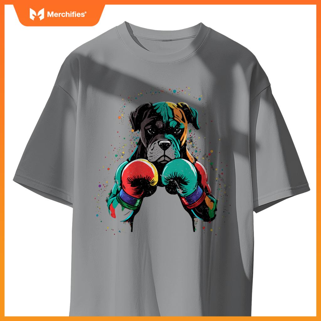 Kickboxing Or Boxing Boxer Dog T-Shirt