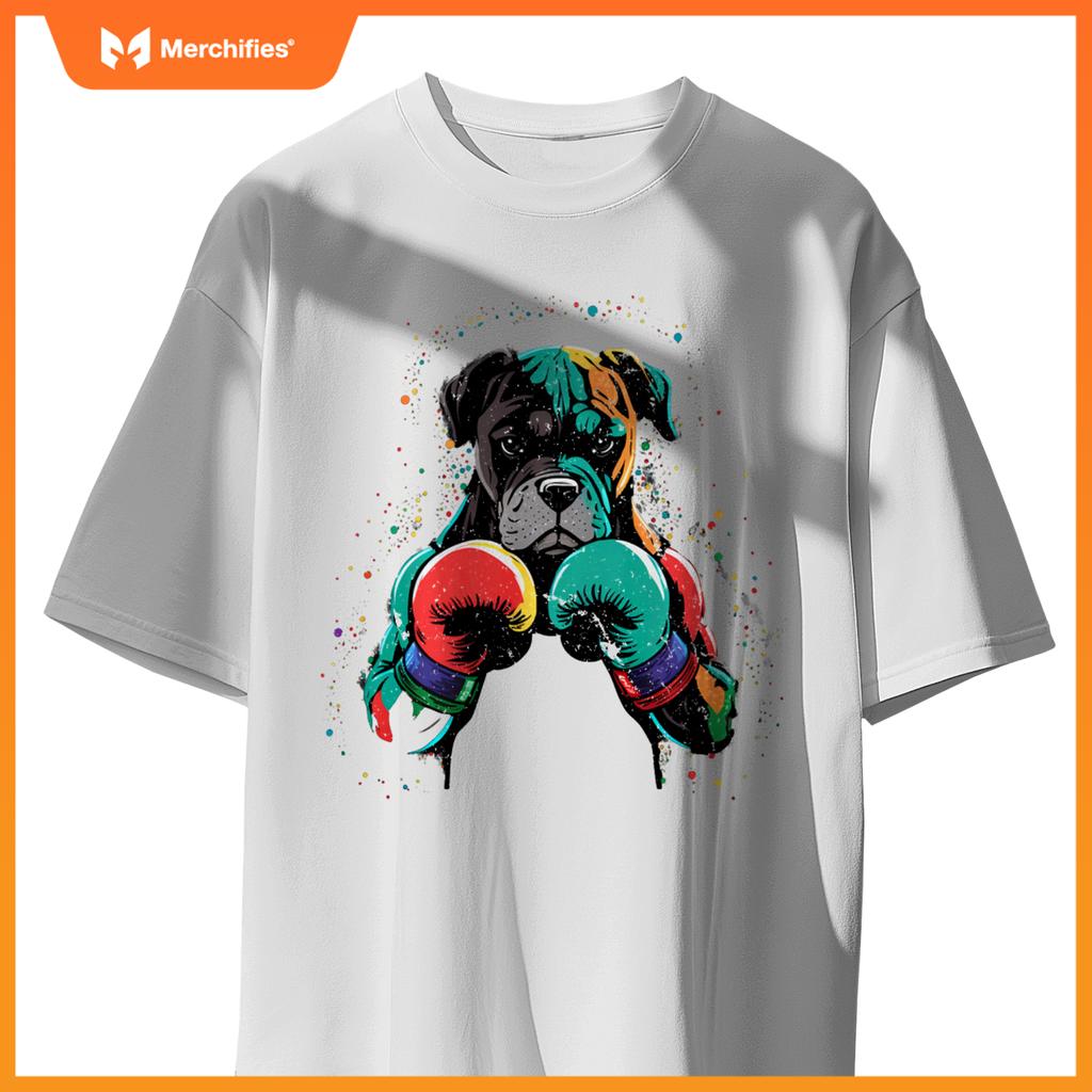 Kickboxing Or Boxing Boxer Dog T-Shirt
