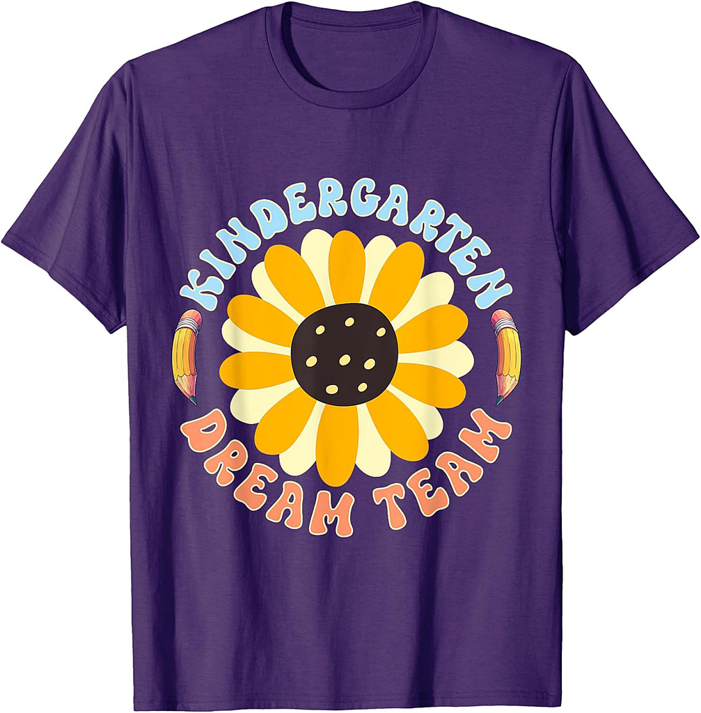 kindergarten Dream Team Teacher Student Back To School T-Shirt