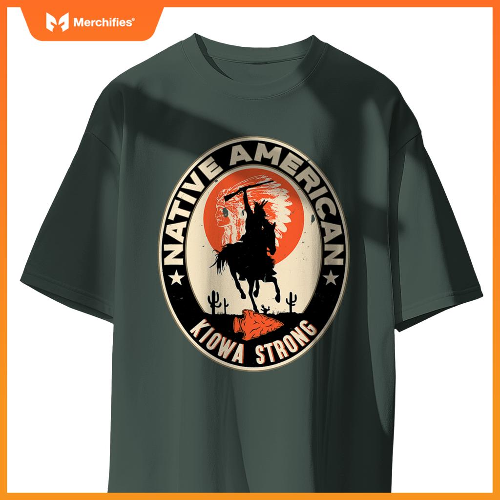 Kiowa Tribe Native American Indian Pride Strong T-Shirt