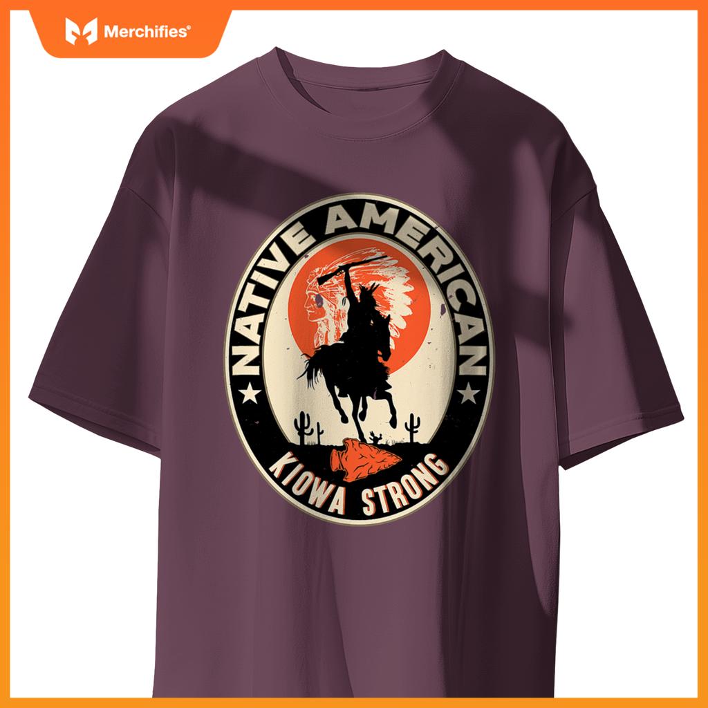 Kiowa Tribe Native American Indian Pride Strong T-Shirt