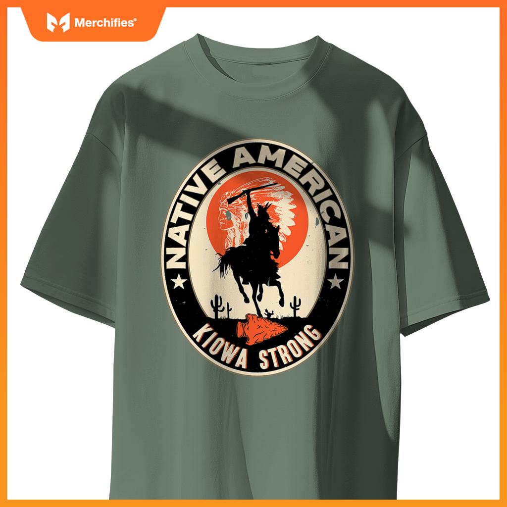 Kiowa Tribe Native American Indian Pride Strong T-Shirt