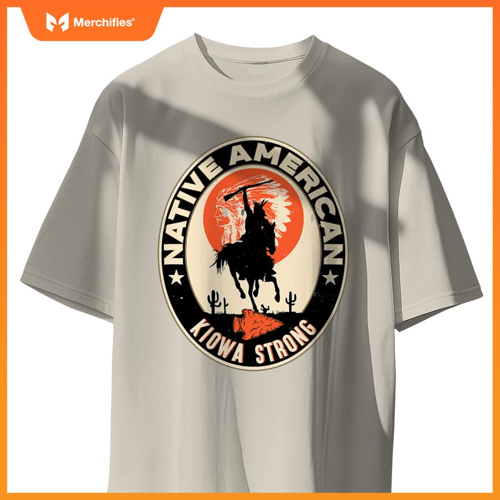 Kiowa Tribe Native American Indian Pride Strong T-Shirt