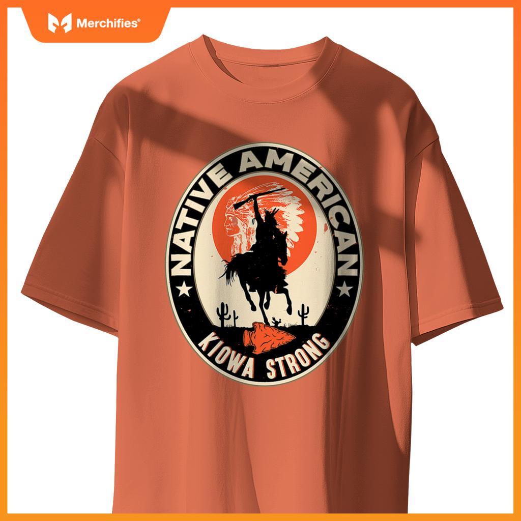 Kiowa Tribe Native American Indian Pride Strong T-Shirt