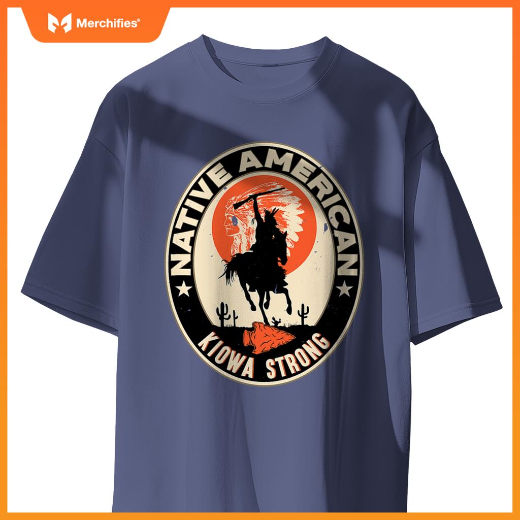 Kiowa Tribe Native American Indian Pride Strong T-Shirt