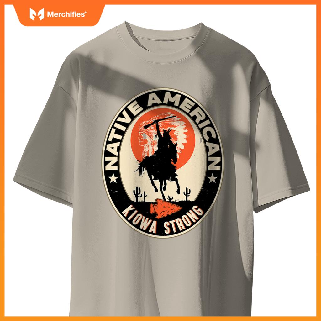 Kiowa Tribe Native American Indian Pride Strong T-Shirt