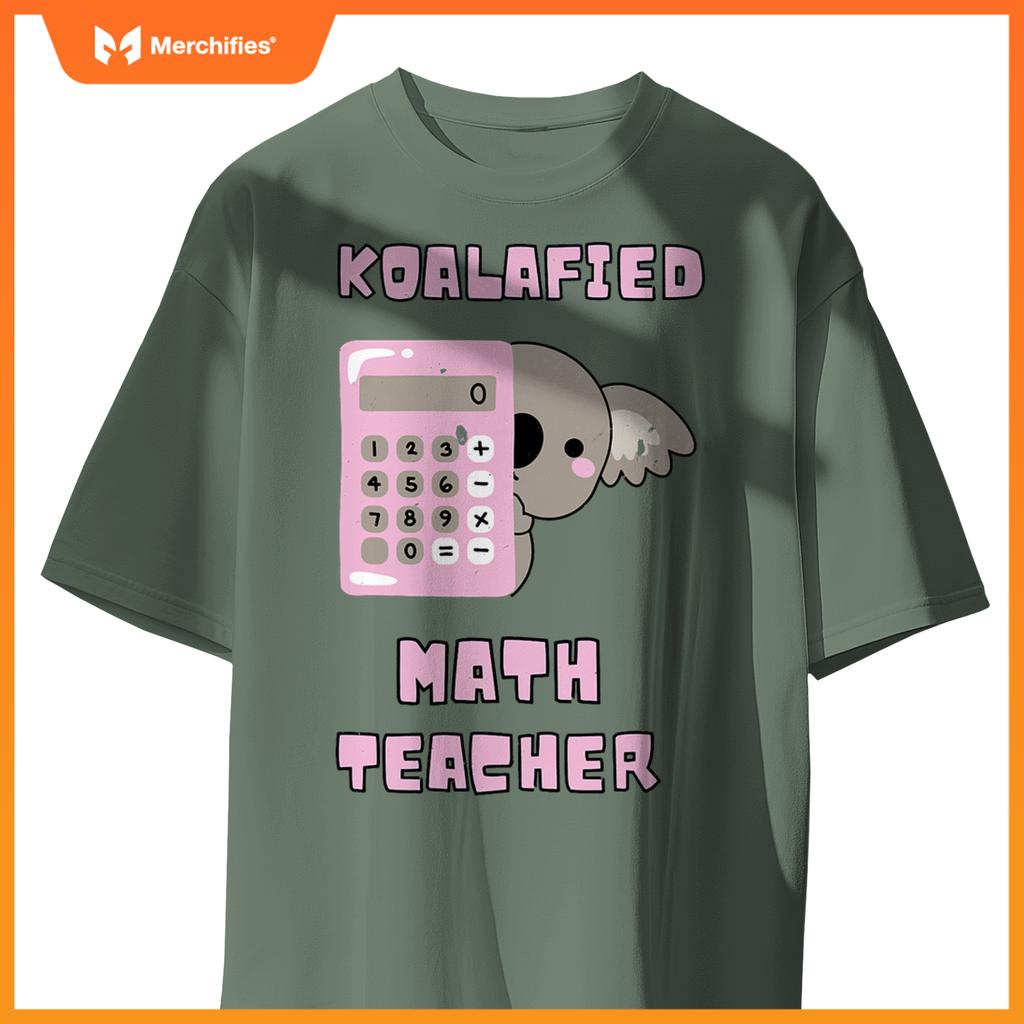 Koalafied math teacher proud school teacher koala cute