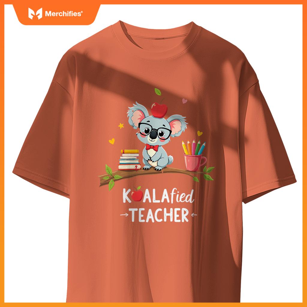 Koalafied (qualified) teacher cute koala teacher design