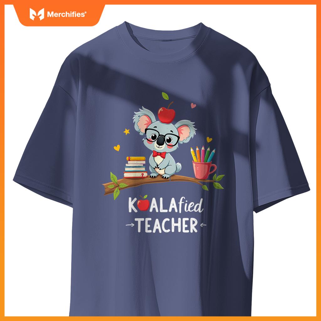 Koalafied (qualified) teacher cute koala teacher design