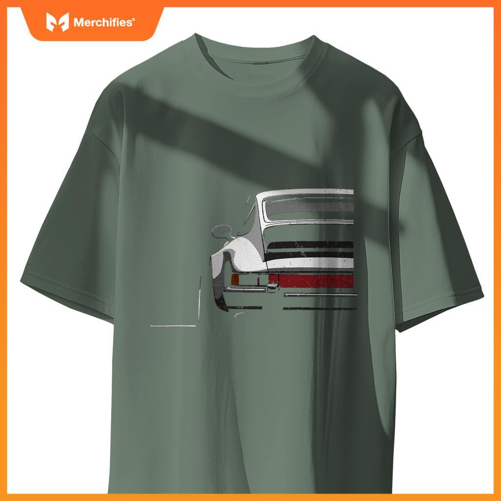 Legendary Racing Sports Car Iconic Racing Car 911 Silhouette T-Shirt