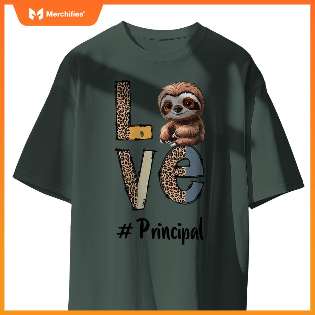 Love sloth principal teacher back to school squad