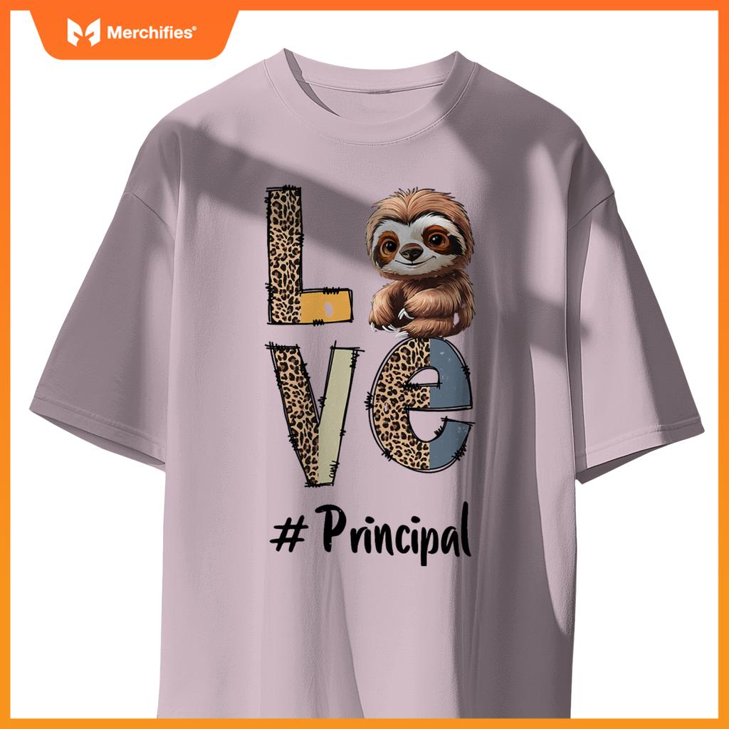 Love sloth principal teacher back to school squad