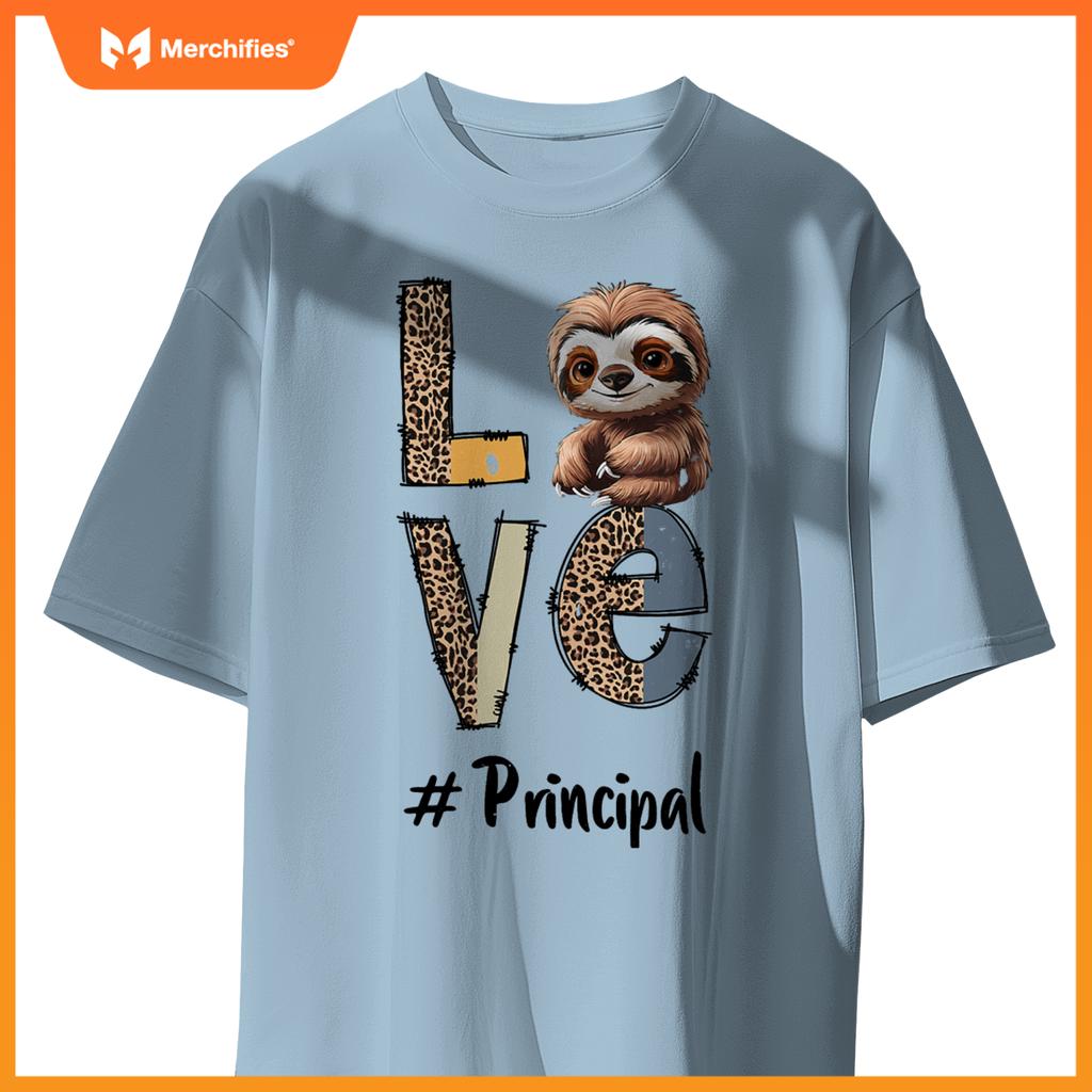 Love sloth principal teacher back to school squad