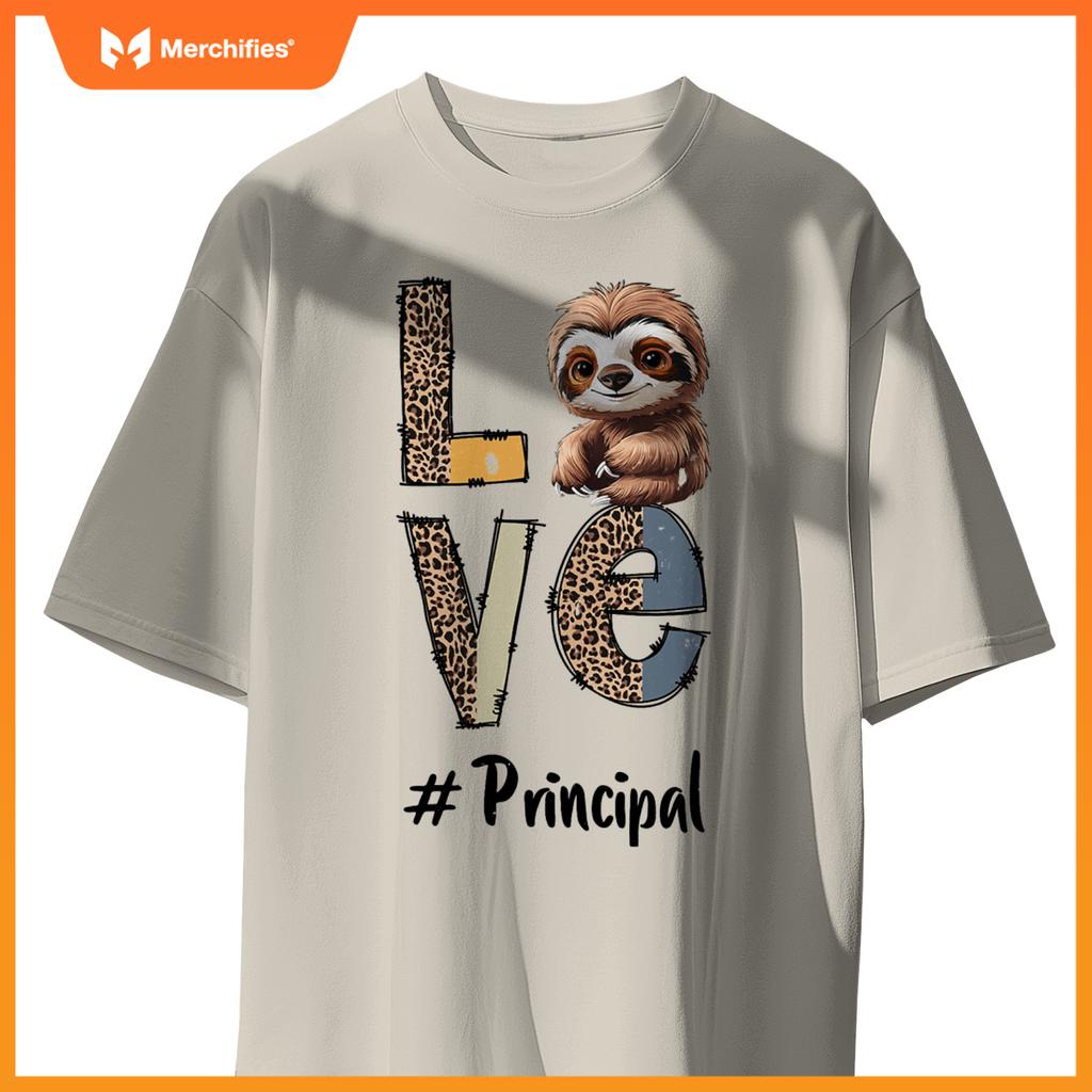 Love sloth principal teacher back to school squad