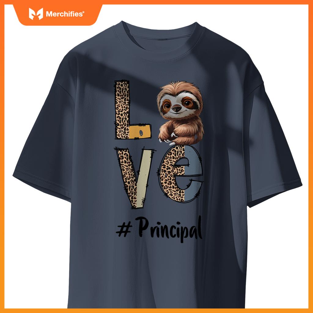 Love sloth principal teacher back to school squad