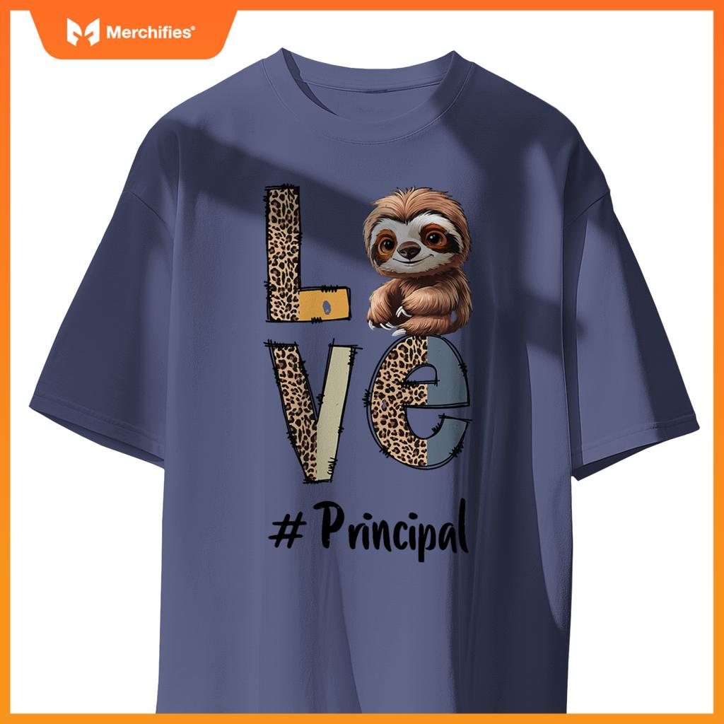 Love sloth principal teacher back to school squad