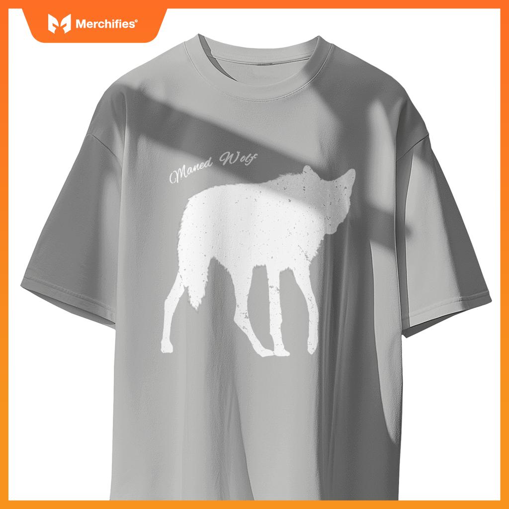 Maned Wolf South American Wild Dog Wolf Lovers Design T-Shirt