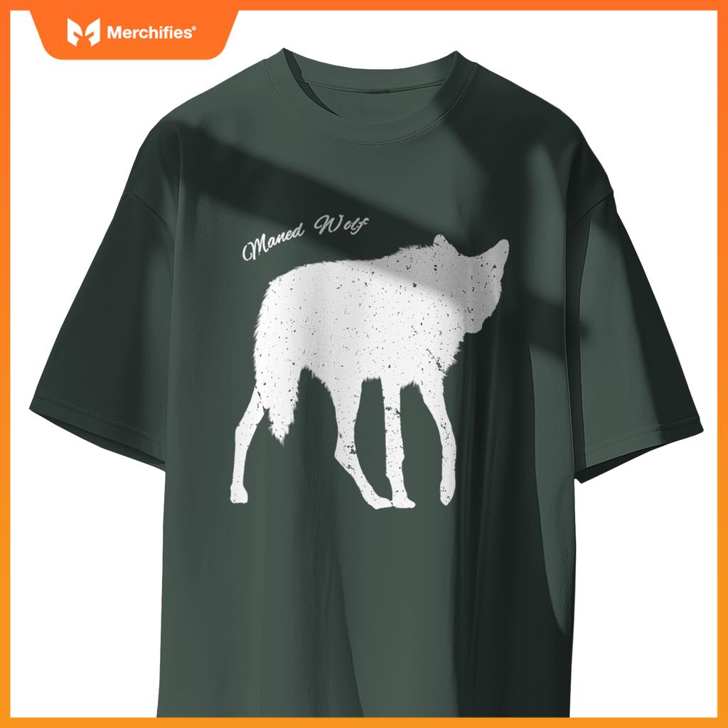 Maned Wolf South American Wild Dog Wolf Lovers Design T-Shirt